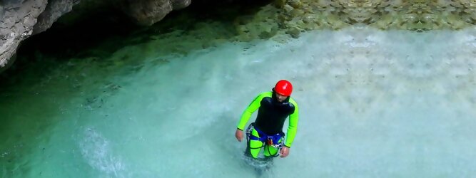 Ferienwohnung - Canyoning - Die Hotspots für Rafting und Canyoning. Abenteuer Aktivität in der Tiroler Natur. Tiefe Schluchten, Klammen, Gumpen, Naturwasserfälle.