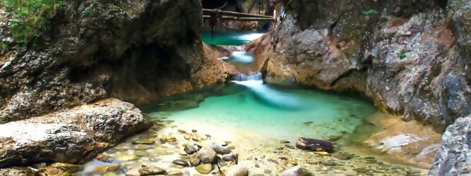 Ferienwohnung - schönste Klammen, Grotten, Schluchten, Gumpen & Höhlen sind ideale Ziele für einen Tirol Tagesausflug im Wanderurlaub. Reisetipp zu den schönsten Plätzen